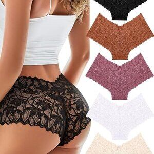 Lace V Waist Breathable Boyshorts XL Brand New